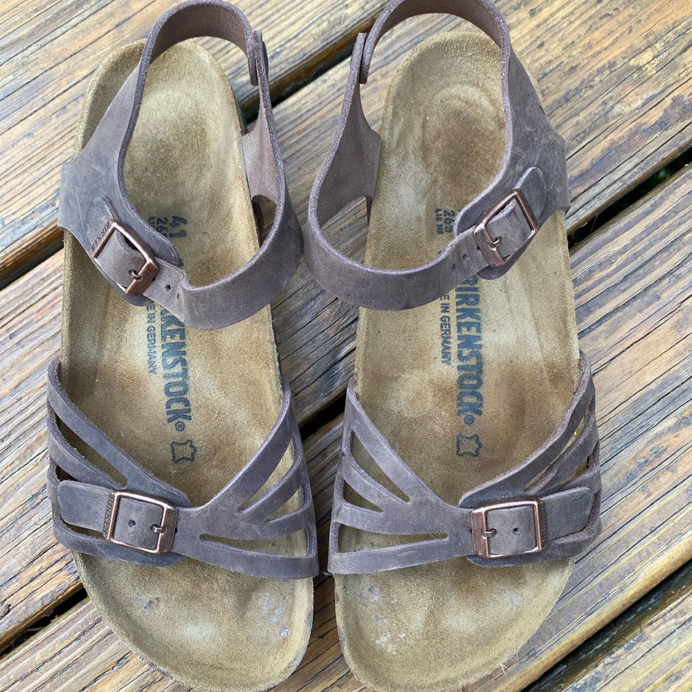 Birkenstock Bali oiled leather ankle strap size Eu 41 or US 10